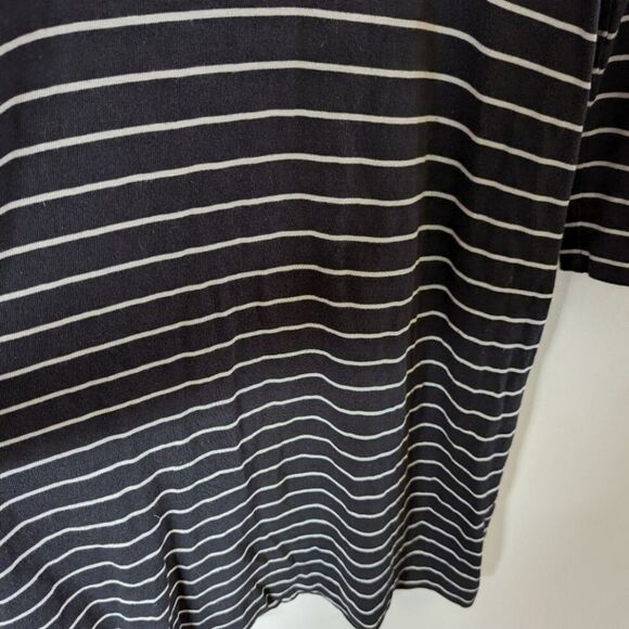 Marine Layer Modal Nautical Stripe Navy White McKenzie 3/4 sleeve Dress S Small - Picture 6 of 10